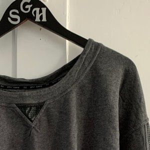 Slightly cropped sweater